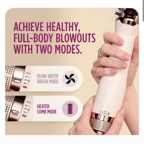 Shark® SmoothStyle™ Heated Comb & Blow Dryer Brush - Picture 5 of 5